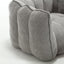 Soft Bean Bag Chair with High Resilient Foam(Chips)for living room and bedroom,Comfortable Square Lazy Sofa with Footstool - Korvel