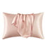 Simulation silk solid color polyester pillowcase envelope pillow pillow cases pillow pair multi-color - Korvel