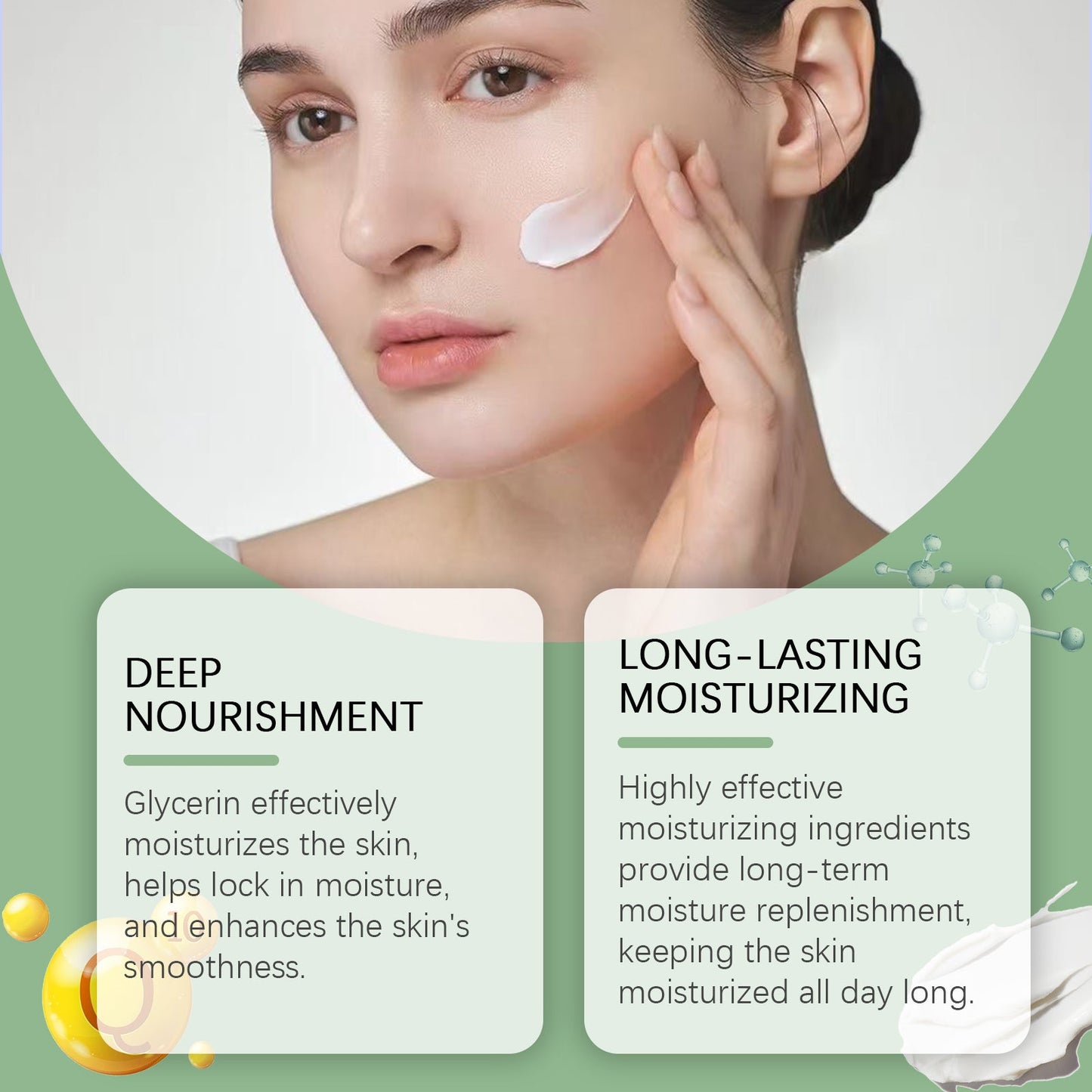Moisturizing Moisturizer Gentle Moisturizing Facial Skin Repair Dry Moisturizing Moisturizing Face Cream - Korvel