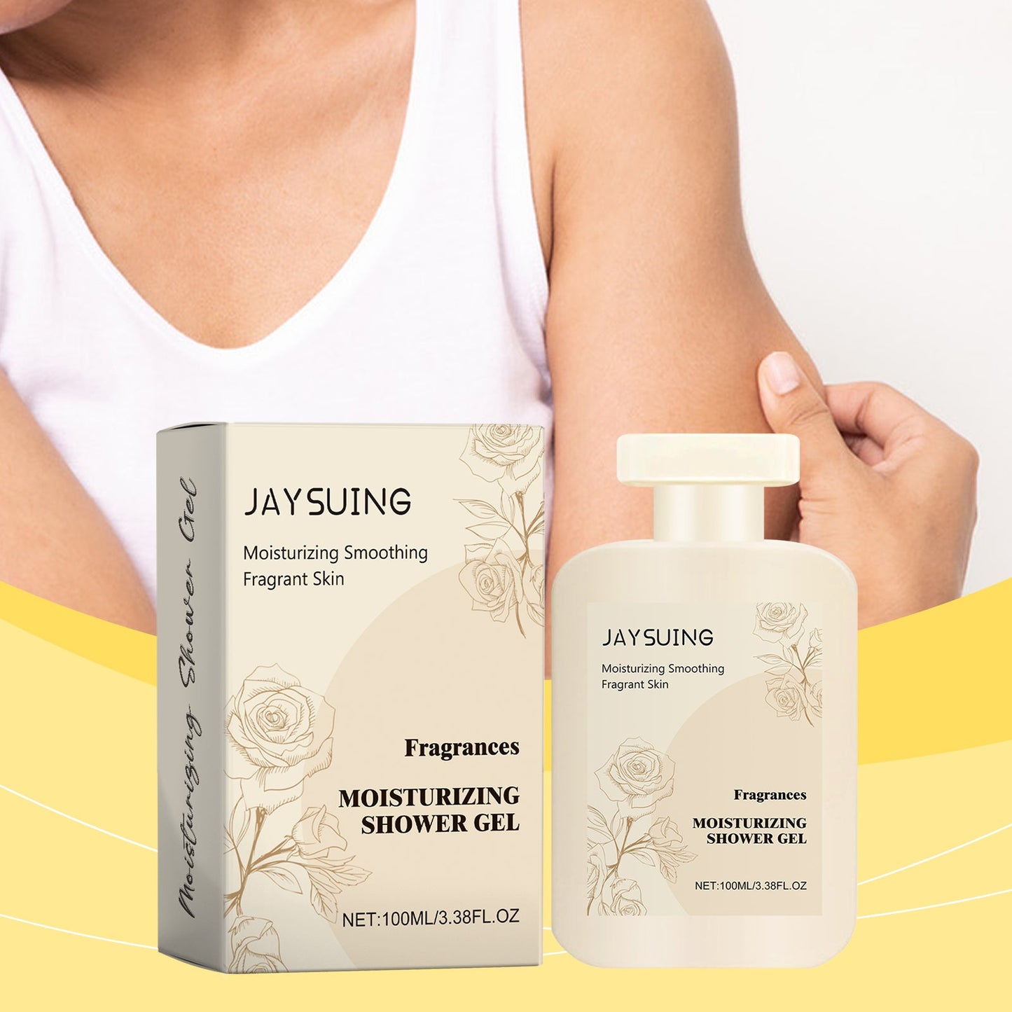 Perfumed Shower Gel Moisturizes And Moisturizes Skin, Cleans And Brightens Skin, Body And Fragrance Shower - Korvel