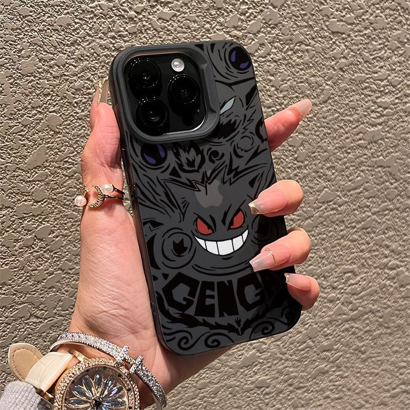 Full screen Geng Gui Jin Apple 15/14/13 phone case 11/12 anti drop soft case XS/XR - Korvel