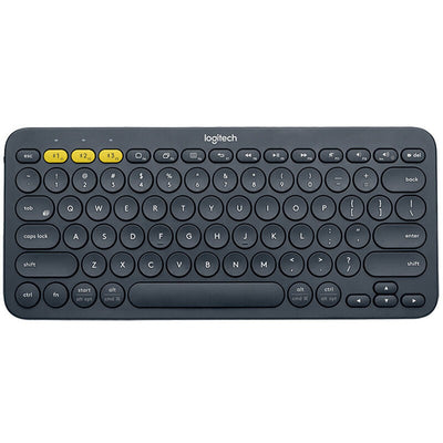 Logitech K380 Mini Bluetooth Wireless Keyboard Tablet Phone Pebble2+K390 Set - Korvel