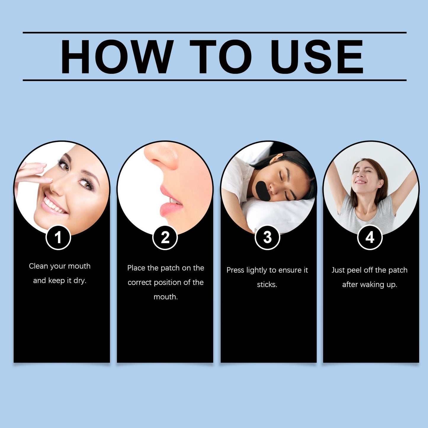 Premium Anti-Snoring Sleep Patch for Comfortable Nights