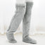 Calcetines de rodilla de felpa acogedora para la comodidad invernal