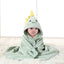 wholesale child baby cartoon animal face elephant hooded towel newborn - Korvel
