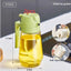 Distributeur de vaporisateur d'huile d'olive 470ML - Bouteille en verre 2-en-1 pour la cuisine