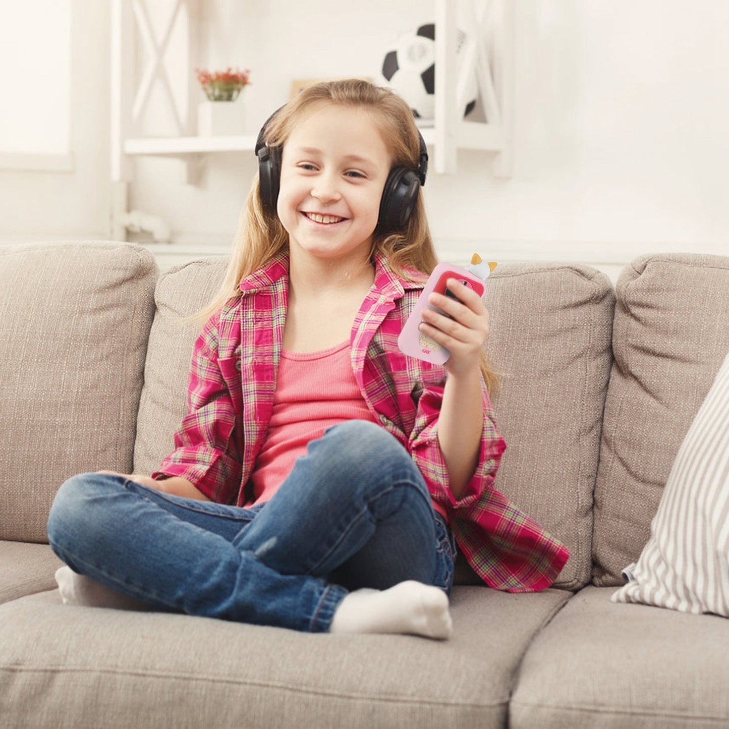 Smartphone Jouet pour Enfants Gbruno avec Double Caméra et Écran Tactile