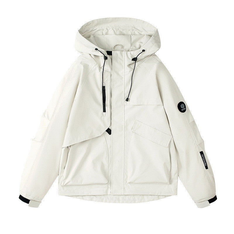 Women's Windproof Waterproof Hooded Jacket