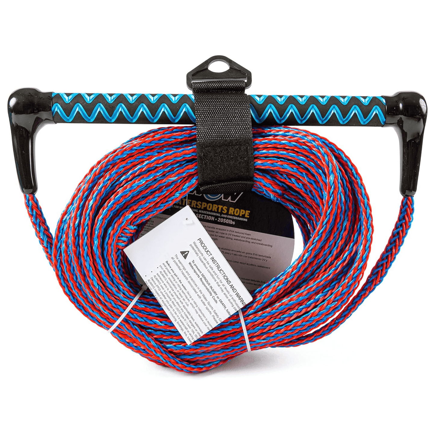 WOW Watersports 75ft Tow Rope with EVA Handle