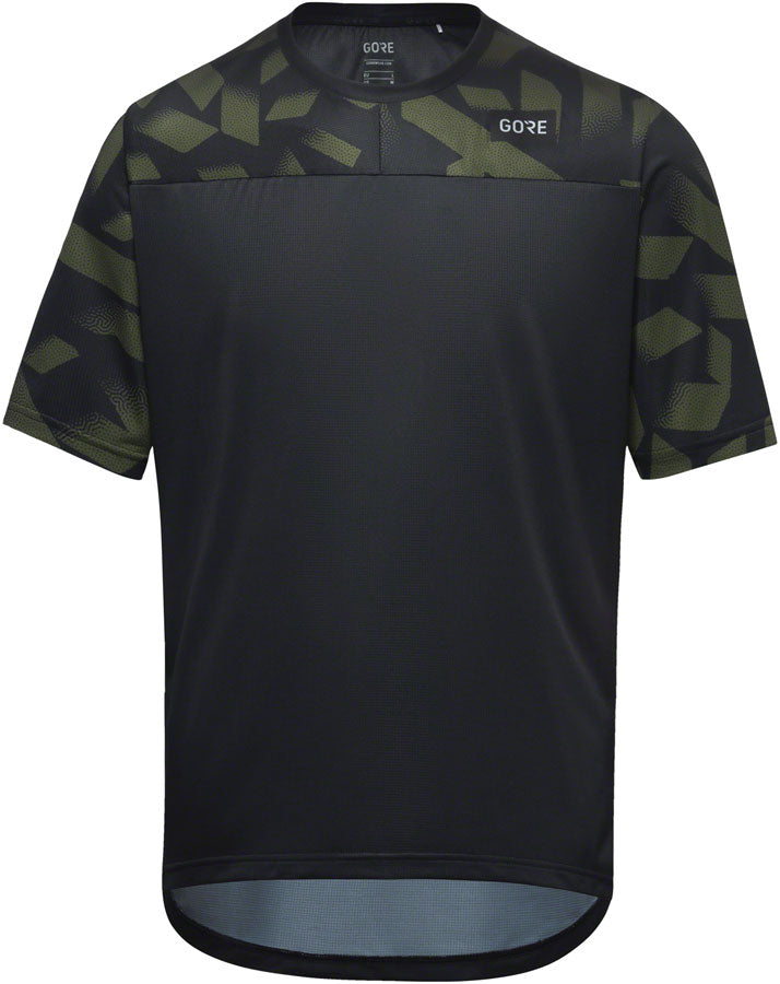 Gorewear Trail KPR Daily Jersey - Noir/Vert Taille Small Homme