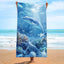 Double-Sided Velvet Beach Towel - Quick-Drying & Soft