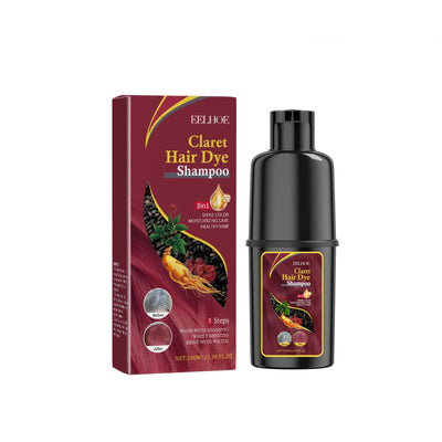 Black Hair Shampoo Series, Gentle, Non-Irritating And Moisturizing Scalp Easily Changing Color Hair Shampoo - Korvel