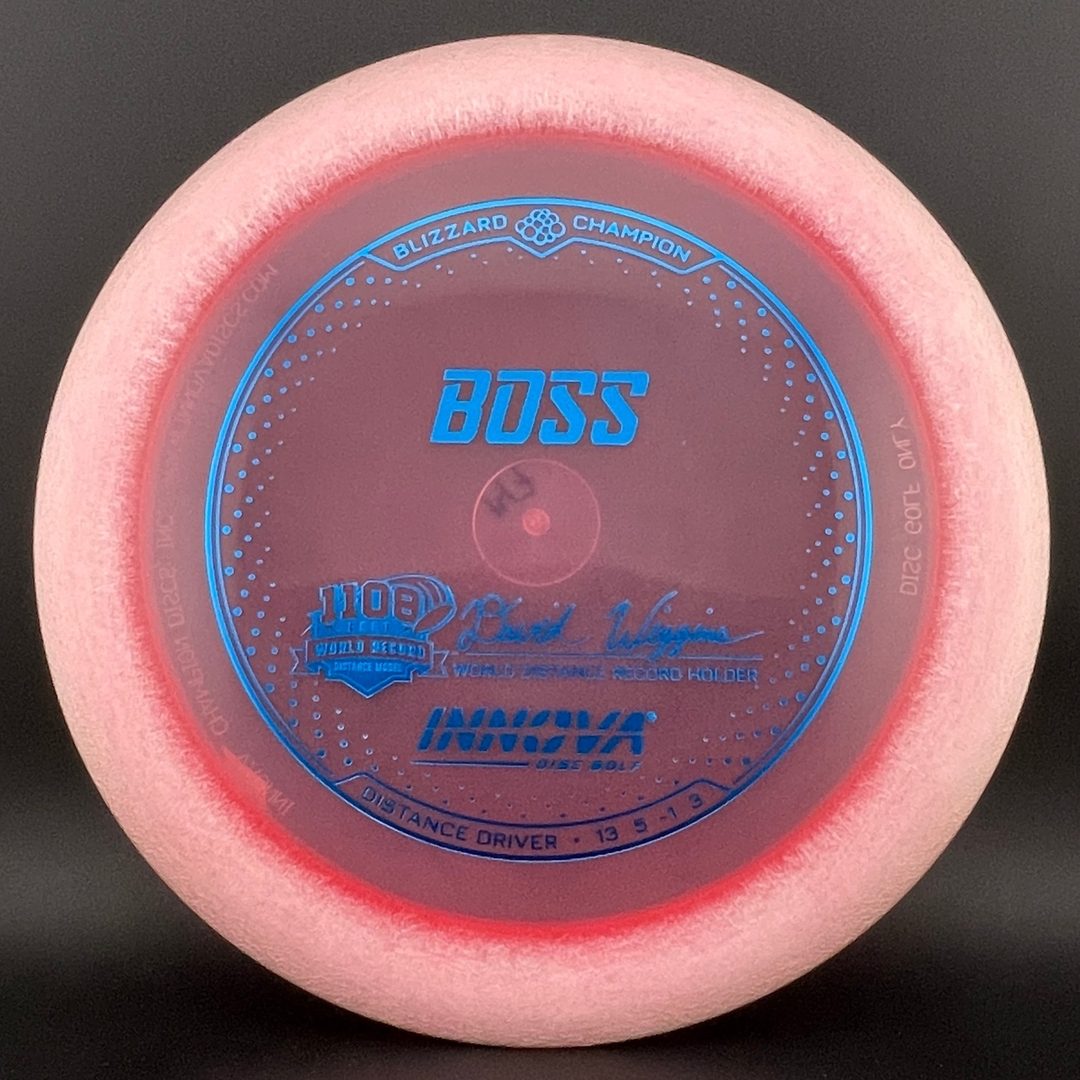 Blizzard Champion Boss - David Wiggins Jr World Record Disc