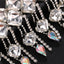 Trendy exaggeration hair chain, European and American fashion, water droplets full of diamonds hair accessories, headwear accessories, hair chain - Korvel