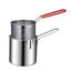 Oil Fryer, Household Deep Pot, Stainless Steel Gas Mini Pot, Japanese Style, with Filter Screen, Oil Saving Small Fryer - Korvel