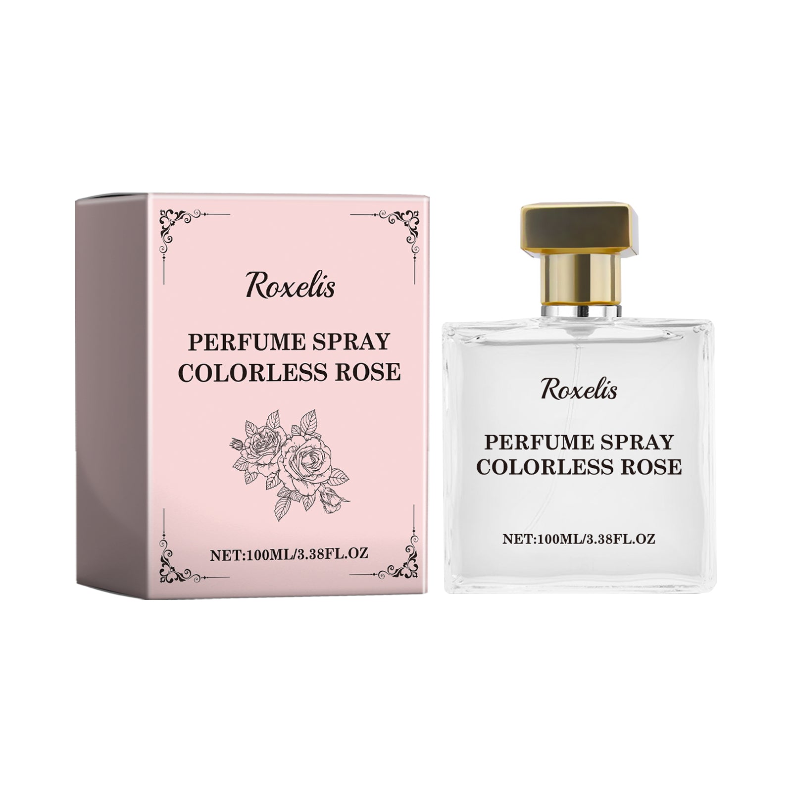 Colorless Rose Perfume, Lasting Fragrance For Women Fresh And Elegant Flower Language Series Elegant Charming Fragrance - Korvel