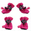 New 4pcs Pet Dog Shoes Anti-slip Rain Snow Boot Thick Warm For  Small Cats Dogs Puppy Dog Socks Booties - Korvel
