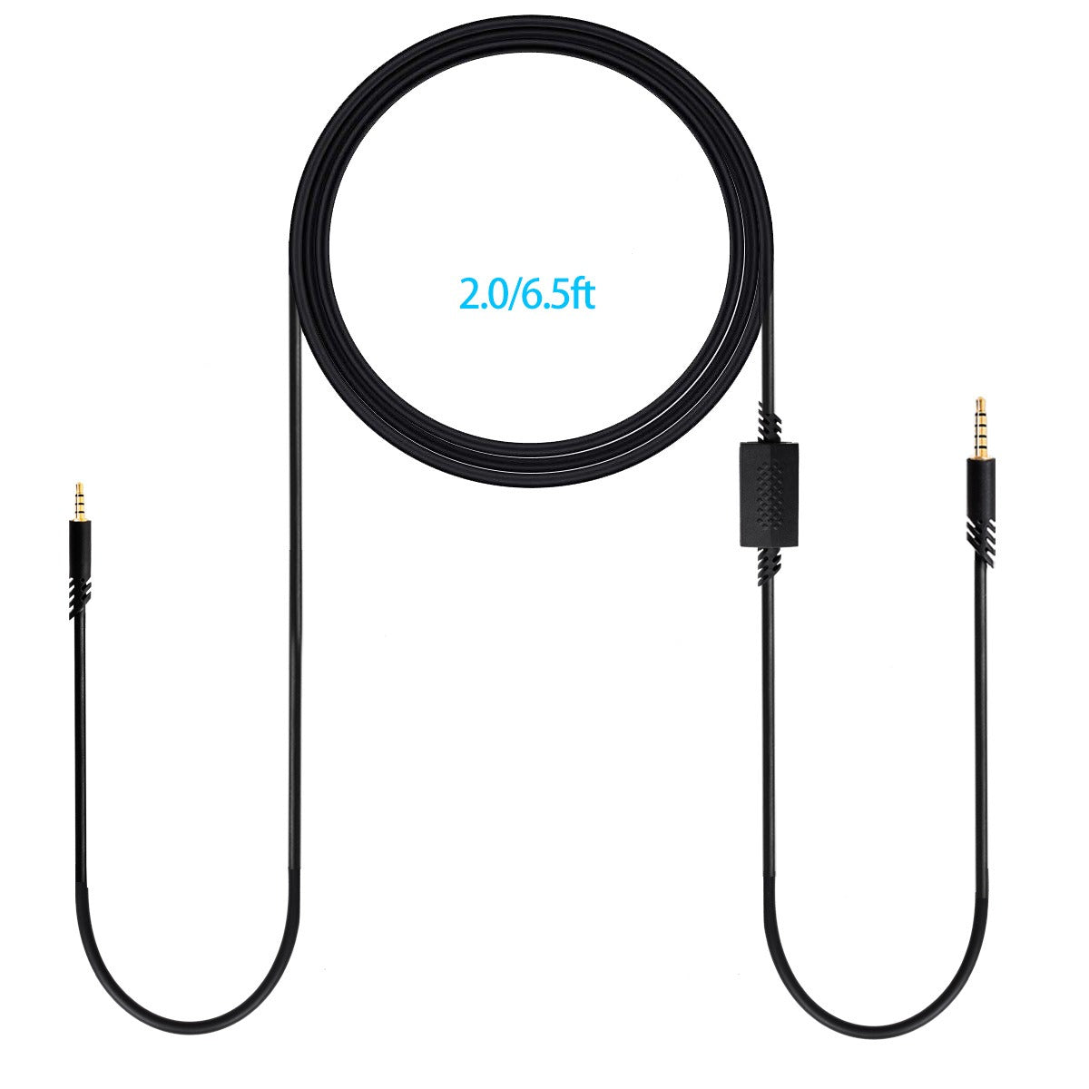 Suitable for Logitech ASTRO A10 A40 gaming headphones Ps4 connection cable headphone audio cable - Korvel