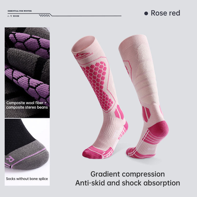 Chaussettes de ski d'hiver premium pour hommes et femmes