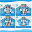 Swimbobo Baby Swimming Ring with Canopy - Shark Design