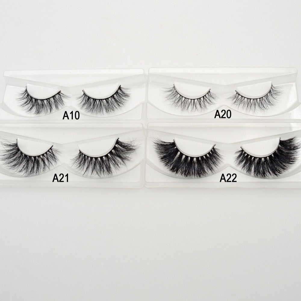 3D Mink False Eyelashes - Handcrafted Luxury Lashes
