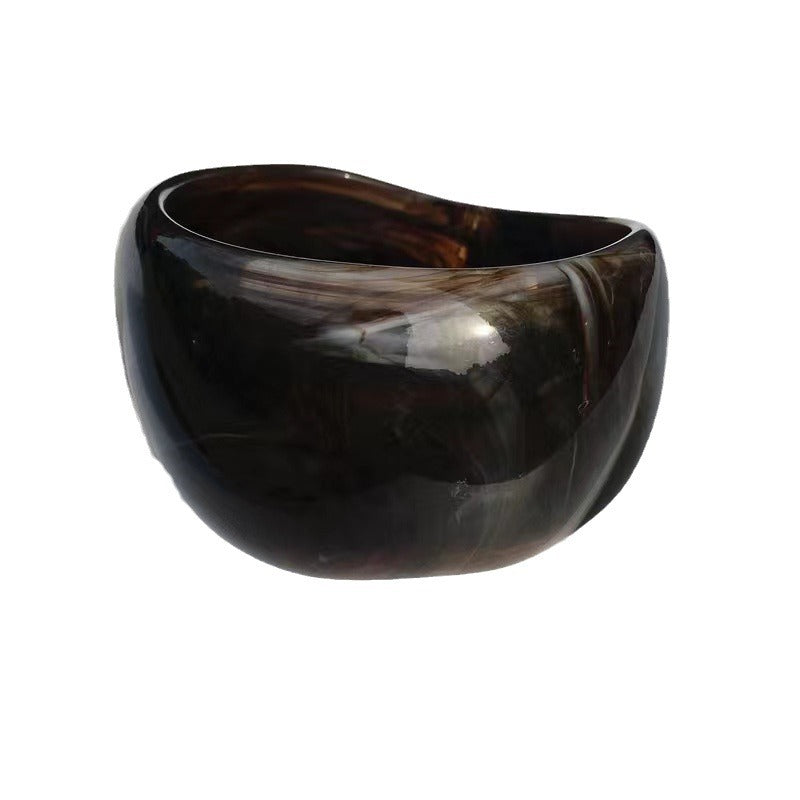 Li Shi patterned acrylic bracelet irregular bracelet - Korvel