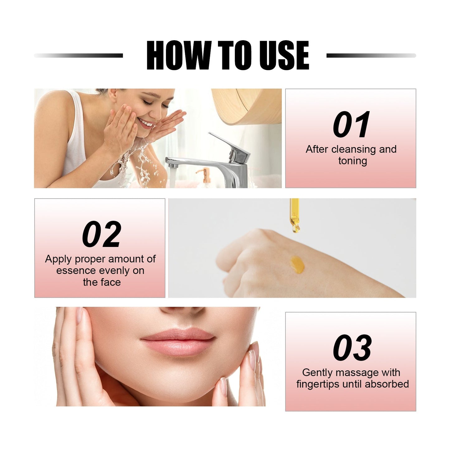 Ginseng Snail Essence, Brightening Skin Moisturizing And Repairing Dull Skin And Anti-wrinkle Essence - Korvel