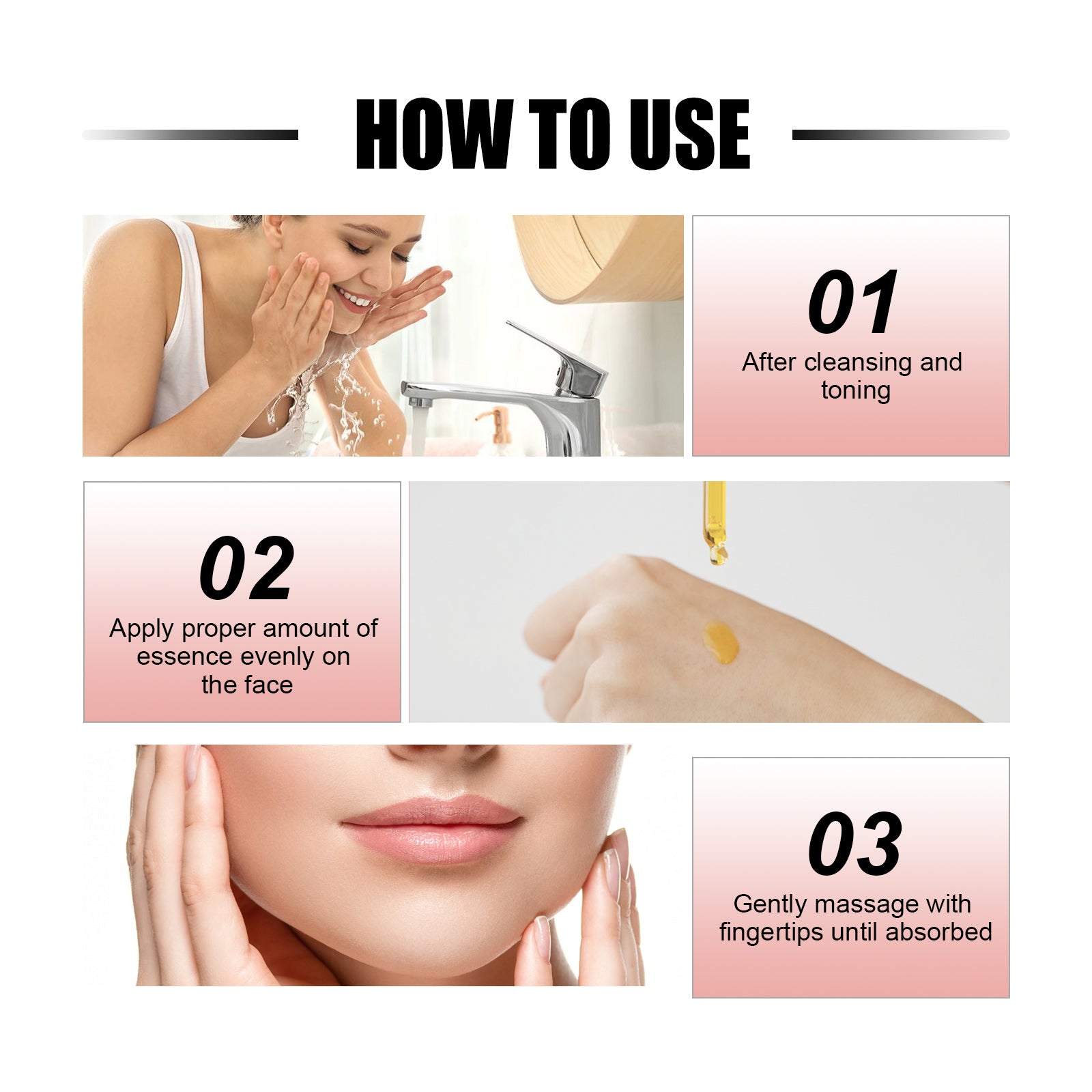 Ginseng Snail Essence, Brightening Skin Moisturizing And Repairing Dull Skin And Anti-wrinkle Essence - Korvel