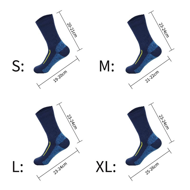 Chaussettes de sport imperméables et respirantes de qualité supérieure pour les aventures en plein a