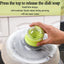 Astronaut Spherical Pot Brush with Automatic Liquid Dispensing