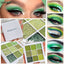 Palette de fards à paupières INSFANY Avocado Jam Green