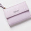 Women's Short Wallet Women's Wallet New Korean Version Small Wallet with Multiple Card Positions - Korvel