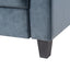 Premium Gray Chenille Sectional Sofa for Small Spaces
