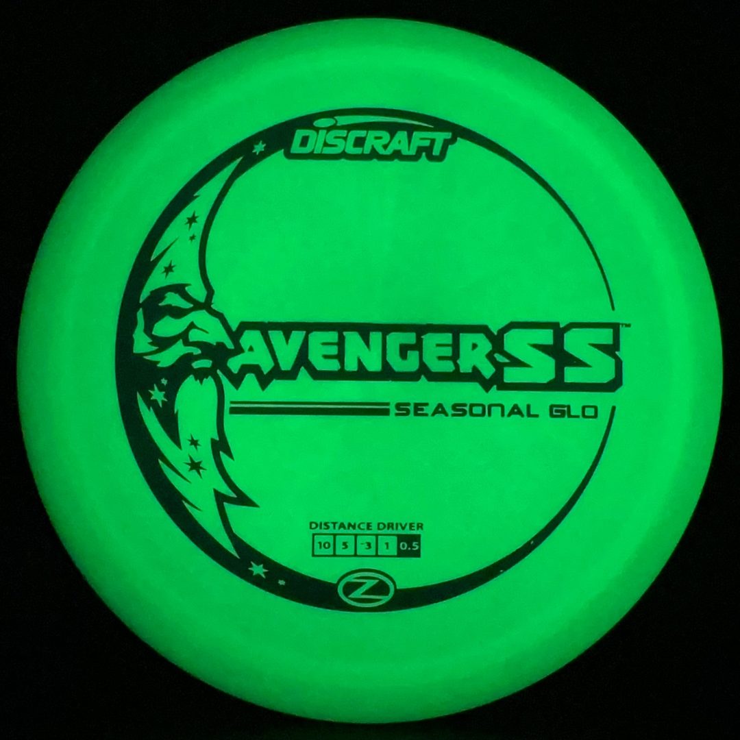 Glo Z Avenger SS - Seasonal Glo Disc Golf Driver