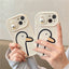 Net Red Duck for Apple 13 Mobile Phone Case Push Window iPhone14promax Women's 11/12 Silicone Soft Cover X - Korvel