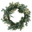 30IN Eucalyptus leaves, pine twigs, stars wreath - Korvel