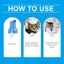 Cat Cleaning Mousse With Kitty Cleaning Foam Pet Care Gentle Non-Irritating Cleaning Mousse - Korvel