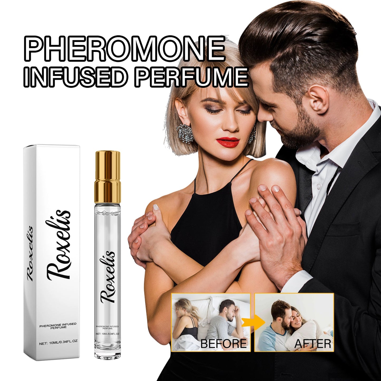 Pheromone Infused Eau de Parfum for Lasting Attraction
