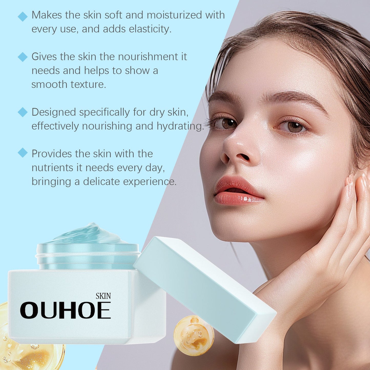 Crema de Colágeno Suave para Hidratación y Firmeza