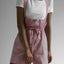 Drawstring Wide Strap Overalls with Pockets - Korvel