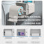 Toilet Tissue Box In The Living Room, Toilet, Induction Automatic Paper Output, No Punching, Waterproof Wall Hanging Paper Box - Korvel