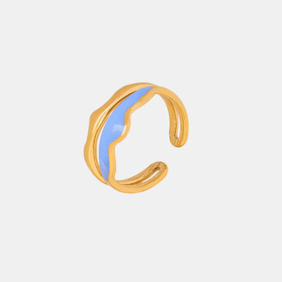 18K Gold-Plated Open Ring - Korvel