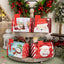 New Christmas decoration products, Christmas mailbox, tin box, gift box, candy box, gift box, ornament - Korvel