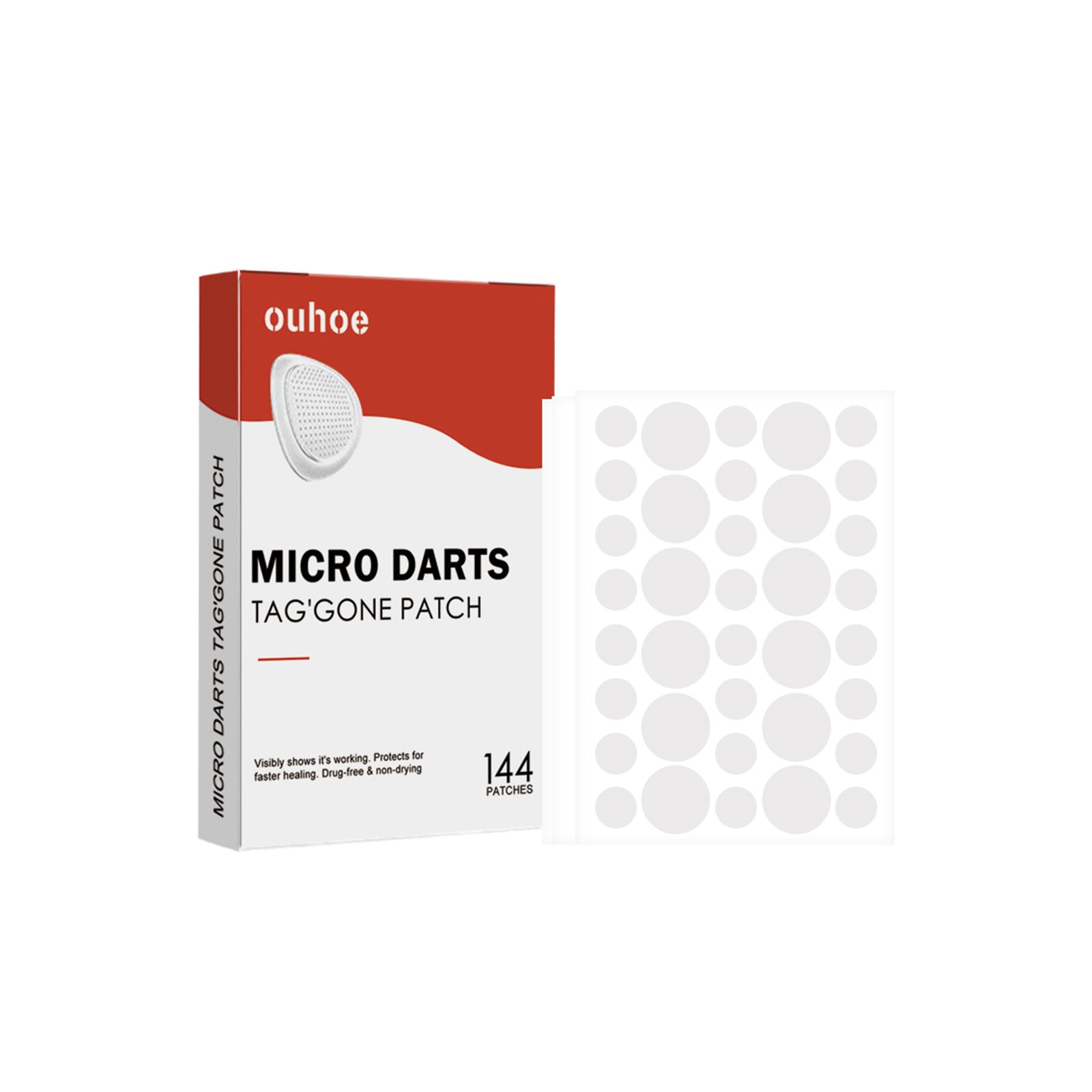 Acne Patch, Skin Clean Acne Pimple Moles Gram Wart Corns Spot Patch - Korvel