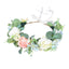 Bandeau Élégant Style Forêt avec Couronne d'Eucalyptus