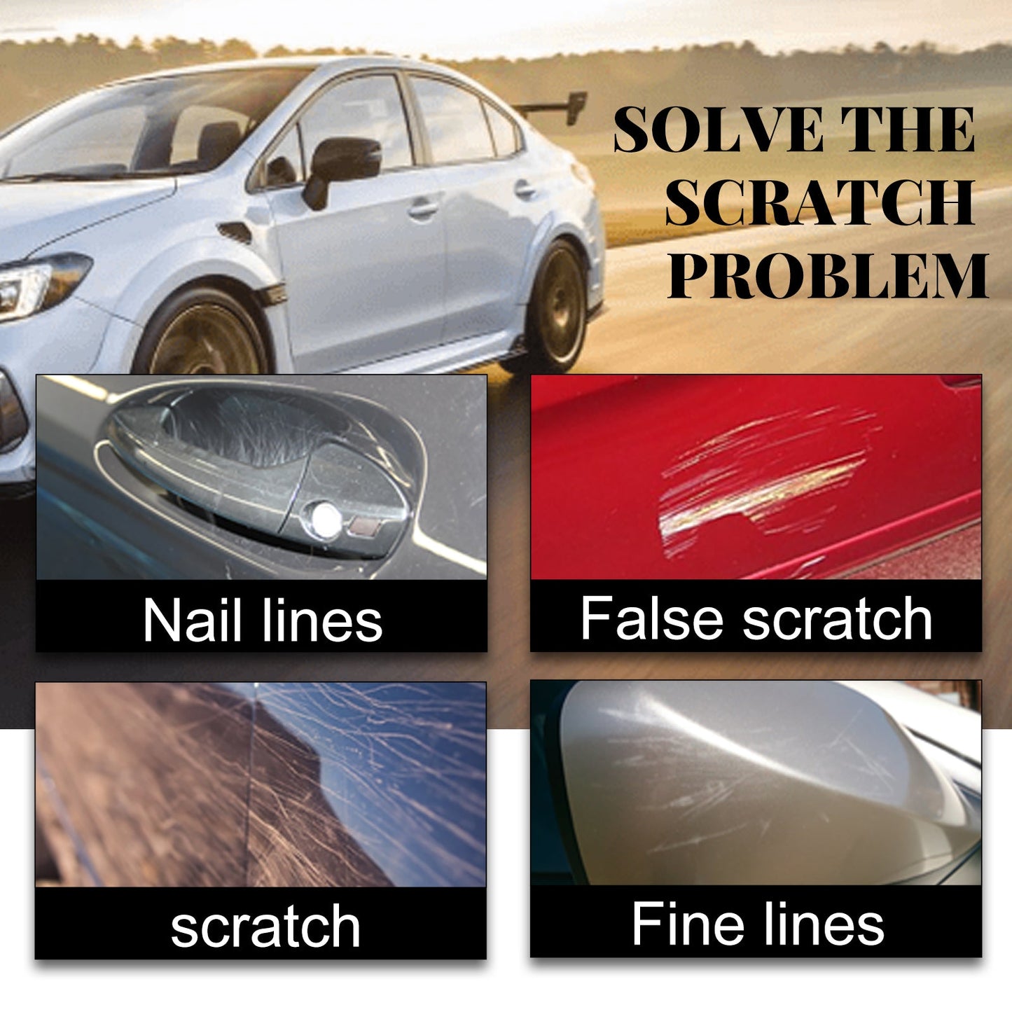 Car Paint To Scratch Artifact, Remove Paint Scratches Repair Protection Scratches Decontamination Polishing - Korvel