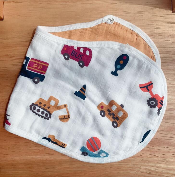 Comfortable Baby bibs Feeding Smock Burp Cloths Slabbetjes Fashionable Bandana Bibs For Babies Drooling Towel Scarf Baby Stuff - Korvel
