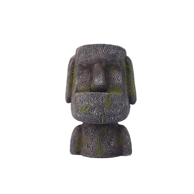 3D Resurrection Island Stone Statue Pen Holder Bathroom Storage Decoration Resin - Korvel