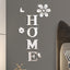 Pegatinas de Espejo Acrílico - Decoración Floral para el Hogar