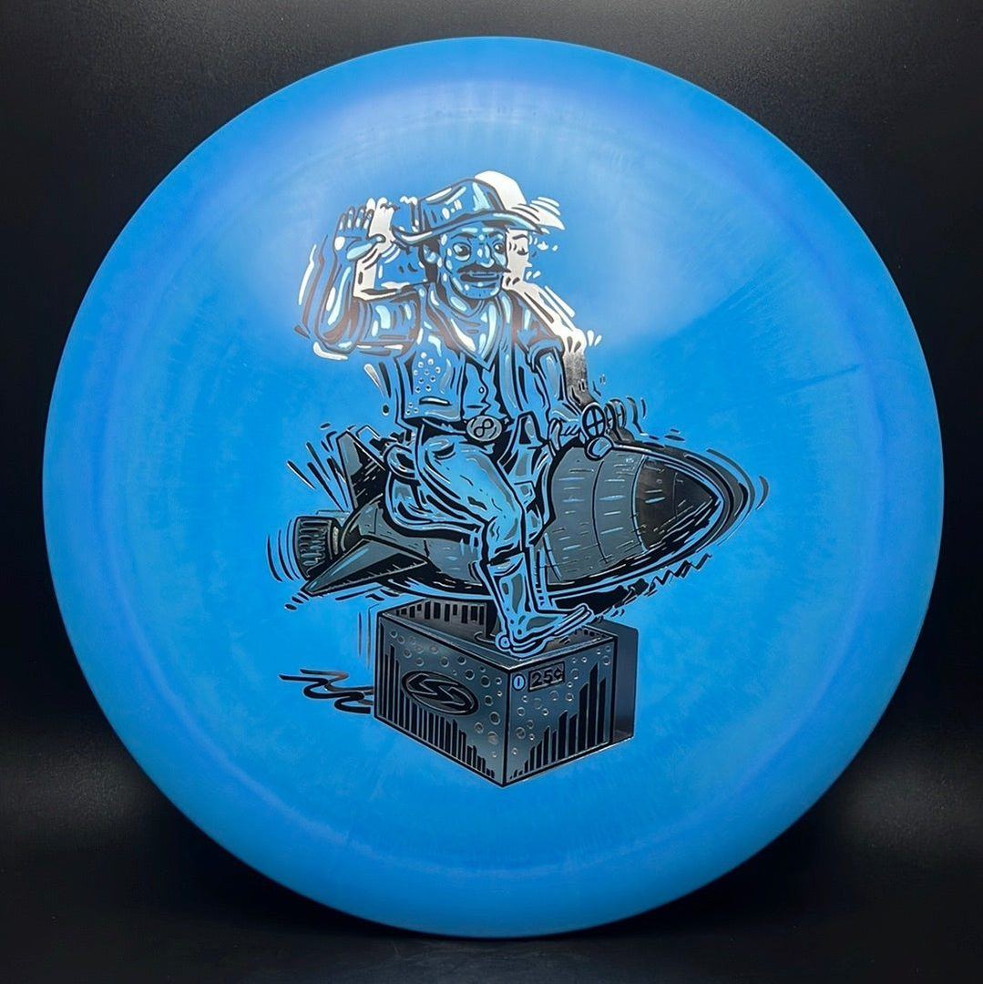 Alpha Curl - Ride Em Rocket Cowboy Triple Foil Disc